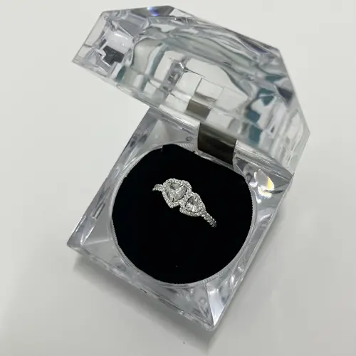 Anillo Corazones Circones Pavé — imagen 1