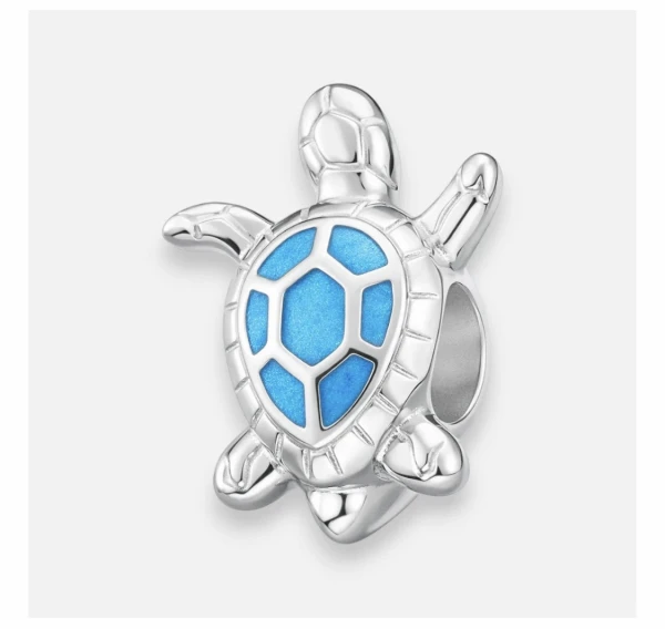 Charm Tortuga Ópalo Azul's foto | Sterlyn Jewels |  BizneCubano