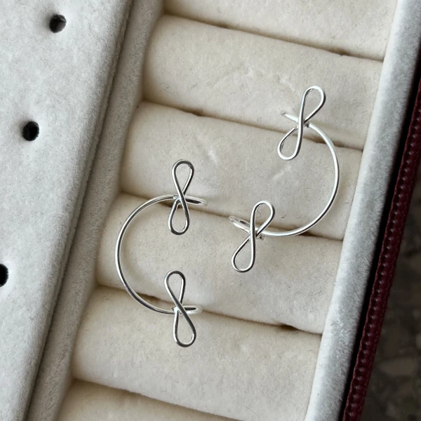 Aretes Ear Cuff Infinito's foto | Sterlyn Jewels |  BizneCubano