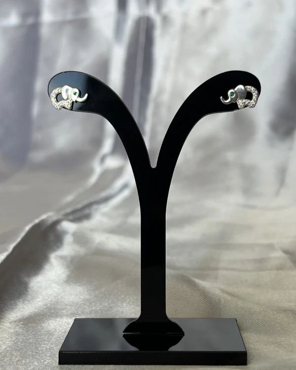 Aretes Elefante Circones Esmeralda's foto | Sterlyn Jewels |  BizneCubano