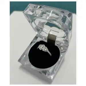 Anillo Corazones Circones Pavé miniatura 2