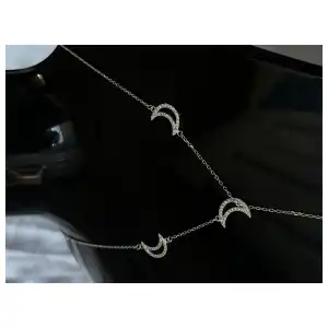 Collar Ajustable Medias Lunas Circones miniatura 2