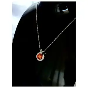 Collar Naranja Circones miniatura 3